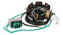 Kit Alternador Estator+regulador+junta Para Yamaha Tt-r125