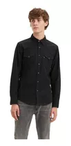 Camisa De Jean Levis Hombre Classic Western Shirt  Negra