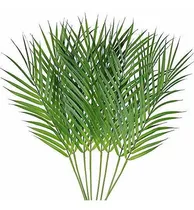 Plantas Artificiales 8 Hojas Artificiales De Palma De Areca,