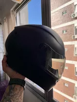 Casco Negro Mate Marca Vertigo