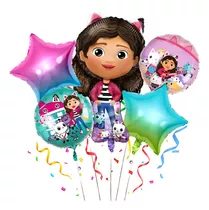 Set De Globos Metalizados Diferentes Diseños Infantiles