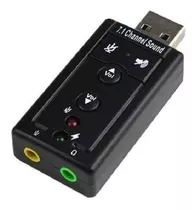 Placa De Sonido 5.1 - 7.1 Usb No Requiere Drivers