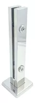 Coluna Torre Em Inox 30 Cm 2 Furos Guarda Corpo