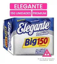 Servilletas Elegante Premium Big X 150u