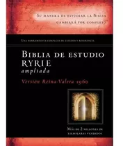 Biblia De Estudio Ryrie Reina Valera 1960 Tapa Dura