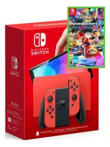 Nintendo Switch Oled Mario Red + Juego 