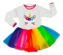 Vestido Tutu Unicornio Por Unidad 