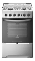 Cocina Mademsa Blanca M 795 T A Gas/eléctrica 4 Quemadores  Acero Inoxidable 220v Puerta Con Visor 65l