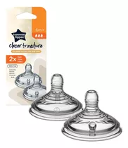 Tetinas De Repuesto Flujo Rápido (6m+) Tommee Tippee