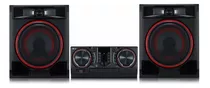 Mini System LG Bluetooth 950w Cd Player Fm Karaokê Usb Cl65 Cor Preto Potência Rms 950 W