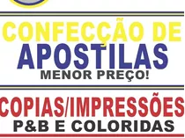 Imprimimos Suas Apostilas Para Concursos, Escolas, Cursos.