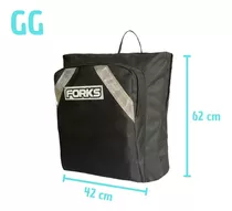 Bolsa Mochila Motoboy Motoqueiro Impermeável Lona Resinada