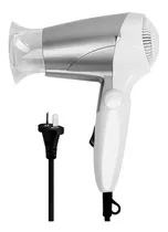 Secador Pelo Profesional 2 Velocidades Om 720w Color Blanco/gris