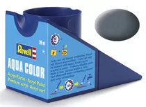 Revell Tinta Acrílica 36177 Aqua Color Cinza Fosco 18ml