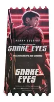 Ingresso Colecionável Snake Eyes Cartonado Cinemark