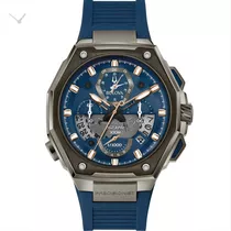 Relógio Bulova Masculino Precisionist X 98b357 Azul 10 Anos Cor Da Correia Azul-escuro Cor Do Bisel Cinza-escuro Cor Do Fundo Azul-escuro