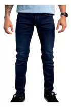 Pantalón Jeans Elasticado Hombre Skinny Slim Fit