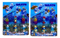 Combo Set Los Pitufos Muñecos Figuras Juguetes Blister X12