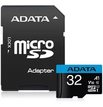 Memoria Adata Micro Sd Sdhc 32gb Uhs-i Clase 10 Adaptado Sd