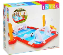 Piscina Playground Mini Futebol De Sabão 470l - Intex 57147