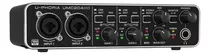 Interface De Áudio Behringer U-phoria Umc204hd