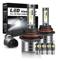 9007 Kit De Faros Led 40000lm Para 1996-1998 Hyundai Elantra