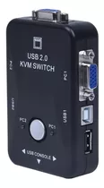 Switch Kvm 2 Puertos Usb Vga