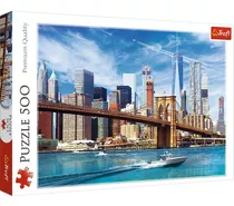 Rompecabezas Puzzle 500 Piezas Trefl Vista New York (37331)