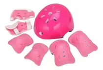 Set Protección De Niñas Para Patines, Bicicleta, Skate Casco