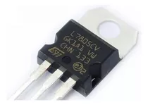  Lm7805 7805 Regulador Positivo 5v 1.5a (to-220) X2