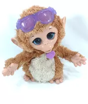 Pelúcia Interativa Macaco Furreal Friends Hasbro 20cm