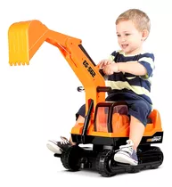 Carro Brinquedo Infantil Escavadeira Criança Bebê Até 50kg