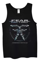 Polera Musculosa Fear Factory Aggression Co Rock Abominatron