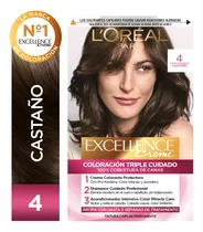  Kit De Coloración Excellence Creme L'oréal Paris Tono 4 Castaño