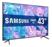 Pantalla Smart Tv Samsung 43 Pulgadas Uhd Crystal 4k Serie 7 clase un43cu7000d