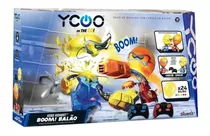 Brinquedo Robo Kombat Boom Pack Com Balao Ycoo Da Dtc 5222