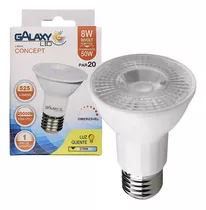 Lâmpada Led Par20 Dimerizável 7w 127v 2700k Branco Quente