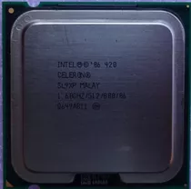 Processador Intel Celeron 420   1.6ghz/cache 512k/800mhz 