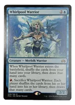Carta Magic Whirlpool Warrior [planechase Anth] Mtg Merfolk