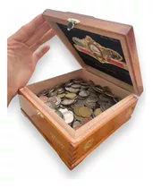 Caja De Monedas Antiguas Y Coleccionables