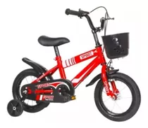 Bicicleta Aro 16 Color Rojo Para Niños