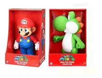 Super Mario E Yoshi - Kit 2 Bonecos Grandes