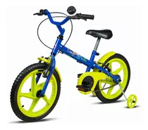 Bicicleta Aro 16  Bike Infantil Treinamento Freios Rodinhas