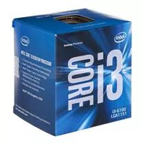 Microprocesador Intel Core I3-6100 3,7 Ghz 3mb Intel Hd 530
