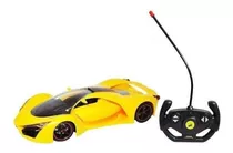 Carro Convencional De Controle Remoto Dm Toys Dmt5050 1:14 Amarelo