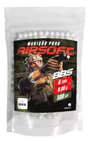 Munição Esferas Arma Airsoft Bbs 0.20g 6mm 500 Bolinhas