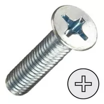 Tornillo Metal Cabeza Plana Phillips 1/4 X 1 1/4 (100 Uds)