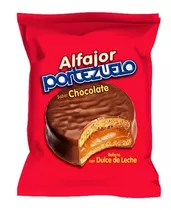 Caja De 18 Alfajor Clásico Chocolate Portezuelo