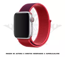 Pulseira Nylon Para Apple Watch 38mm 40mm 42mm 44mm