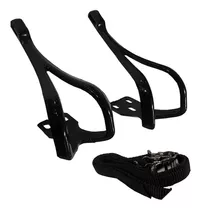 Punteras Bicicleta 1/2 Carrera Pedales 3 Tornillos + Correas